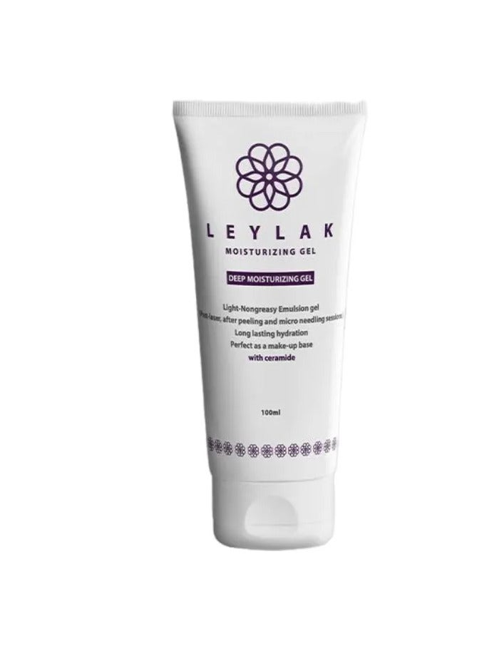 Leylak Gel Moisturizing Deep Moisturizing Light Non Greasy Emulsion Gel 100Ml