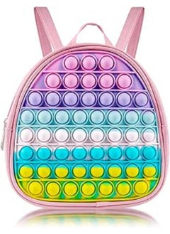 Generic Backpack Bag for Girls Fidget Toys Pop Purse Pop Shoulder Bag Pop Fidget It Bag Toy Pack 