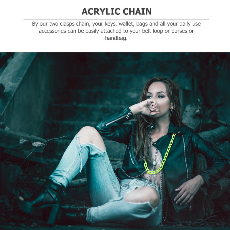1Pc Jeans Chain Waist Chain Pants Chain Belt Chain - Image 2