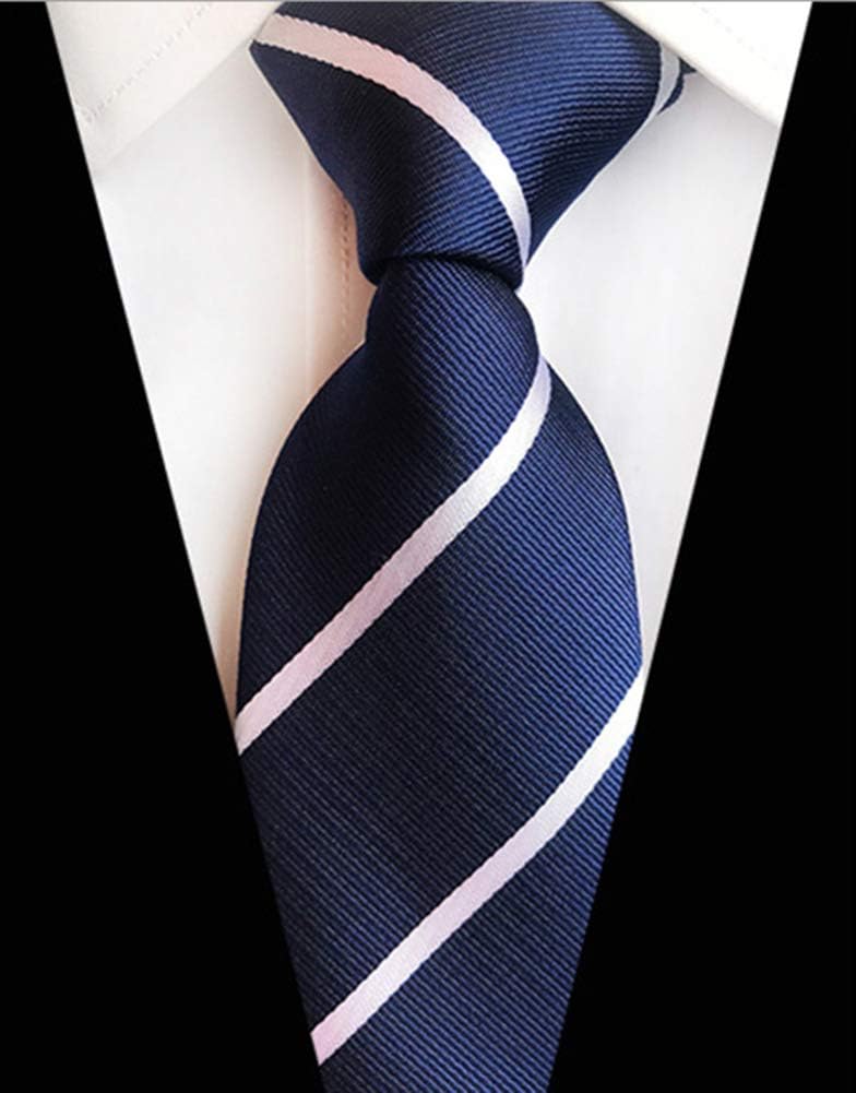 Adulove Men's Necktie Classic Silk Tie Woven Jacquard Neck Ties 6 PCS - Image 5