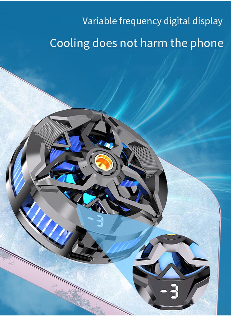 Generic Magnetic Phone Cooler, Cell Phone Cooling Fan Portable Phone Radiator Cooling Fan, Gaming Semiconductor Cooling for Android/iPhone/iPad  - Image 5