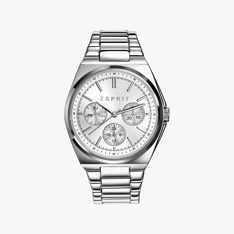 ESPRIT Women's Silver Stainless Steel Watch, Silver Dial|ES108962001 - Image 1