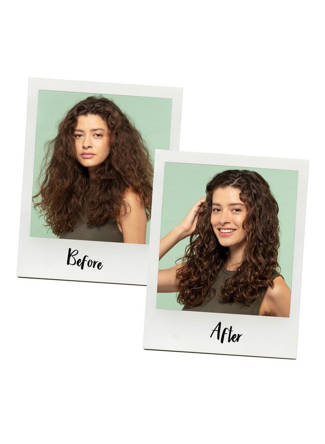 مصفف شعر هلامي من Frizz Rescue Curl Retainer، غير لزج، تحكم في خشونة الشعر، حماية من الرطوبة لجميع أنواع التجعيد، نباتي، 237 مل/8 أونصة سائلة - Image 4