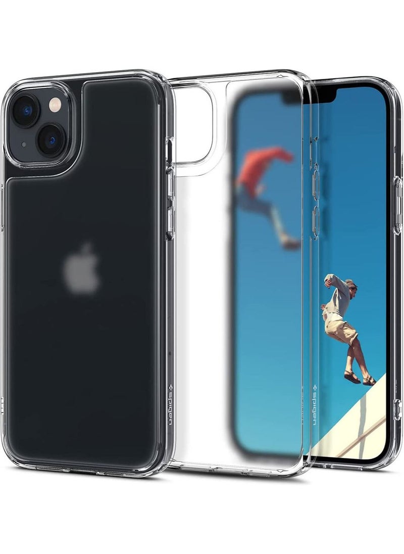 Spigen Quartz Hybrid iPhone 14 Plus Case Cover - Matte Clear 