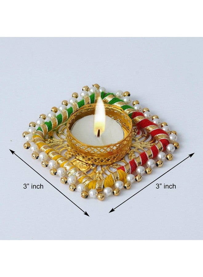 Discount ARA Tealight Holder for Decoration Office and Home Decoration Items/Festival Decorative Item (Qty 5 Pieces) - Image 2