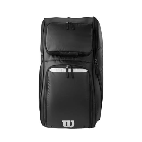 Wilson Football Player Equipment Bag Black - Image 3
