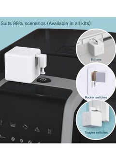Excefore Smart Fingerbot Button Pusher, No Wiring Switch Upgrade with touch control, Control TV Air Conditioner, Work with Smart Life App, Compatible with Alexa, Google Home, IFTTT  - Image 2