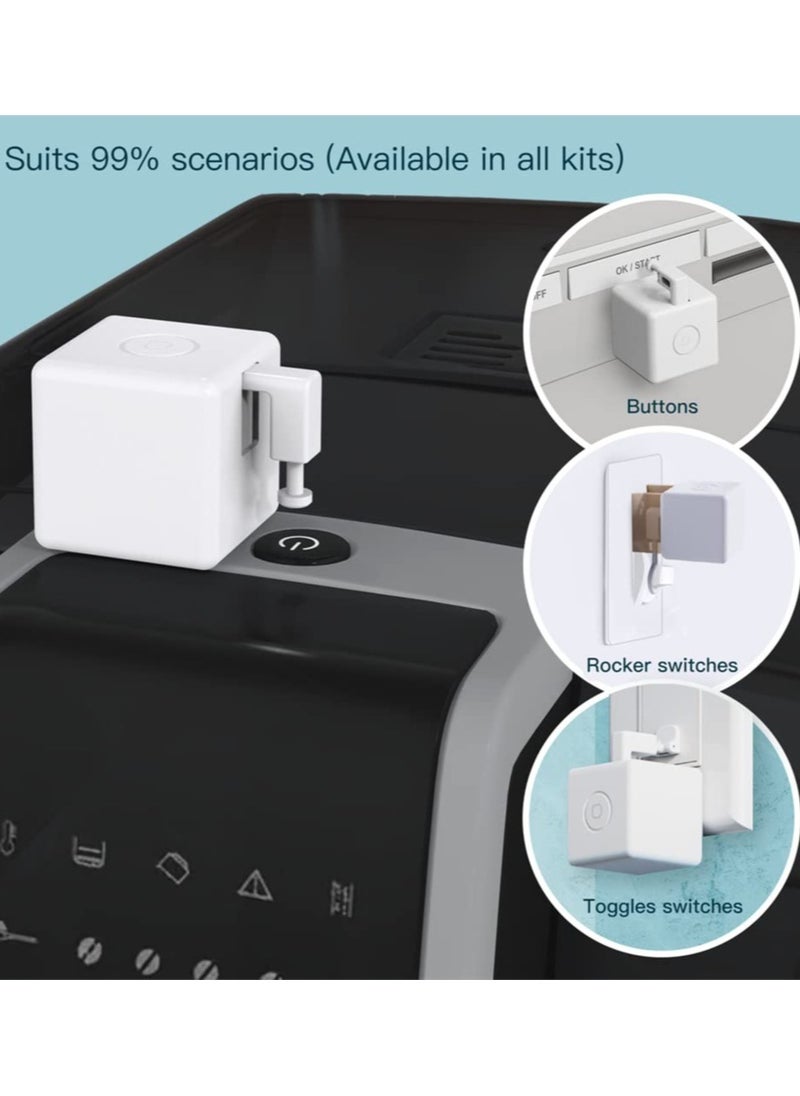 Excefore - Smart Fingerbot Button Pusher, No Wiring Switch Upgrade with touch control, Control TV Air Conditioner, Work with Smart Life App, Compatible with Alexa, Google Home, IFTTT - Image 1