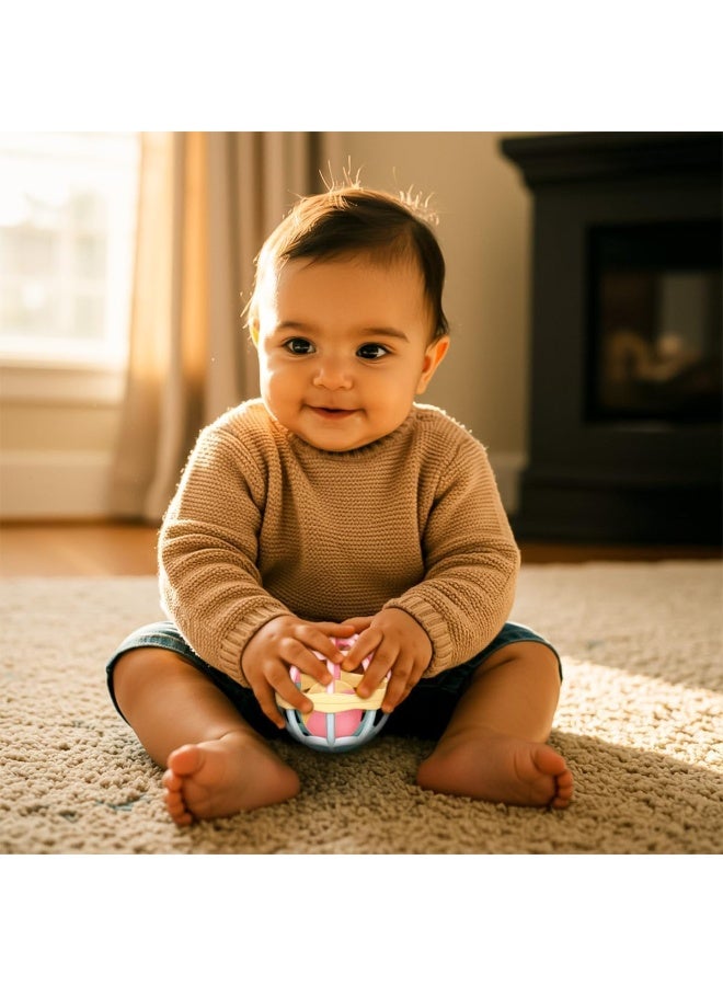 Baby Rattle & Teether Sensory Play Set (7 Pieces) - Safe & Stimulating Toys for Infant Development - Image 2