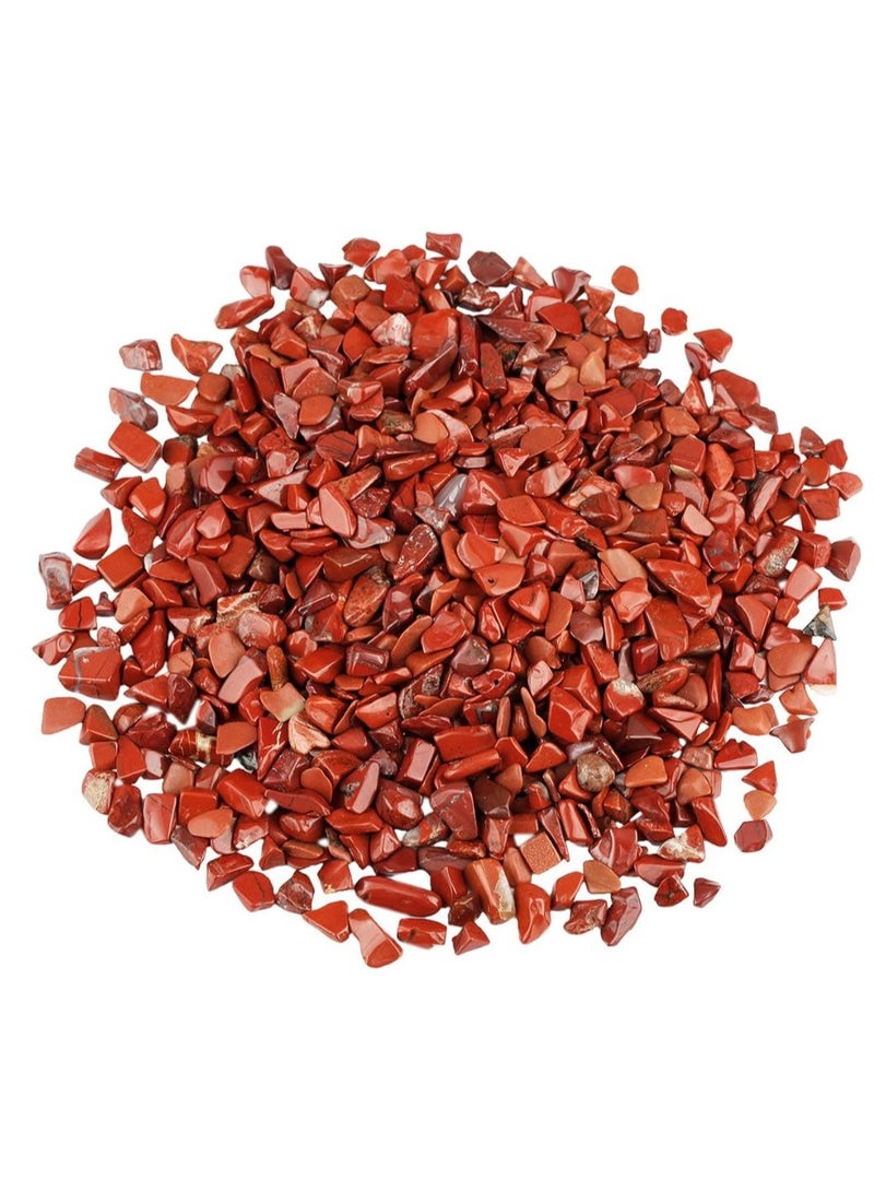 vsell24 2-4mm Super Naturals Red Stone Aquarium Pebbles Aquarium Chips Gravel Sand Green Mat Stones Outdoor Decoration For Lawn, Garden, Fish Tank - Image 1