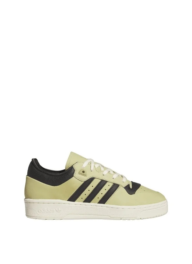 adidas Originals Adidas Rivalry 86 Low 001 Yellow Basketball Shoes For Men 3.5
