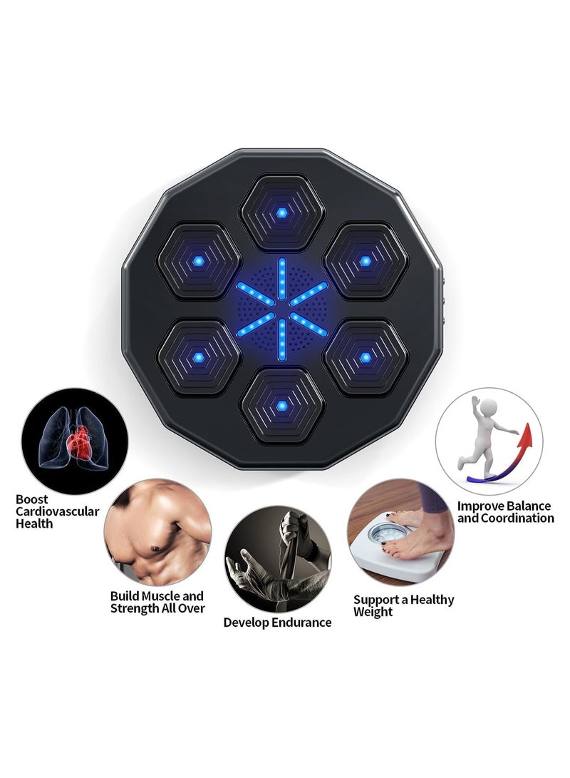 DubaiGallery آلة الملاكمة الإلكترونية الداخلية، معدات تدريب الملاكمة، معدات الضرب على الحائط، آلة تدريب الهدف الذكي للملاكمة، حقيبة موسيقية محمولة، لعبة قتال - Image 3