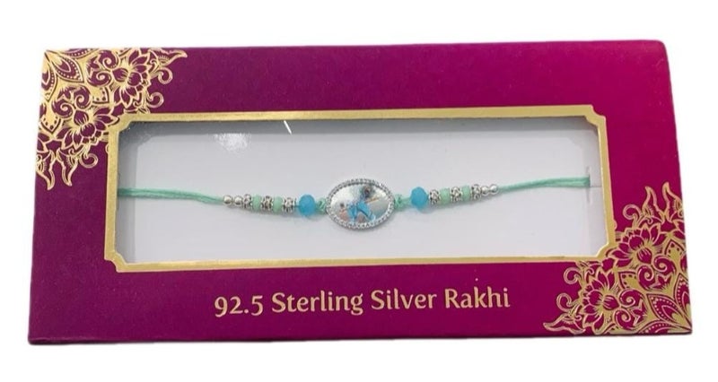 BANDHAN 925 SILVER RAKHI KHUSHBOO JEWELES - Image 1