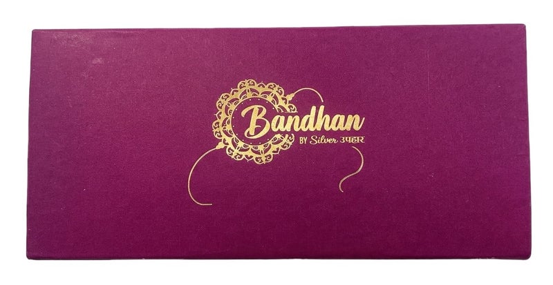 BANDHAN 925 SILVER RAKHI KHUSHBOO JEWELES - Image 2