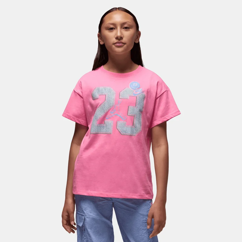Nike Kids' Jeans And Bling Logo T-Shirt