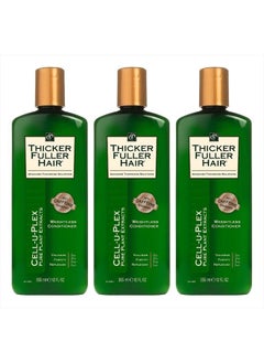 Thicker Fuller Hair Conditioner Weightless 12 Ounce (355ml) (Pack of 3)  - Image 1