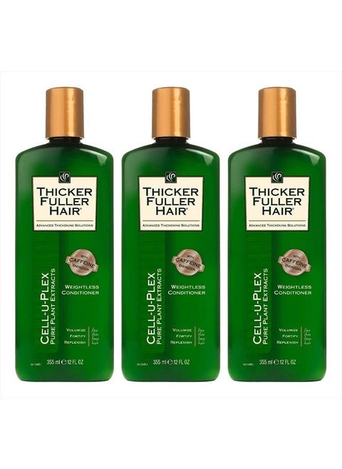 Conditioner Weightless 12 Ounce (355ml) (Pack of 3)