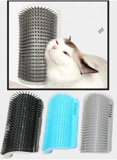 ZCM-HAPPY Set of 3 PCS Cat Scratchers - Multi-Color Self-Grooming Massage Combs, Anti-Itch Artifacts, and Corner Hair Scratchers  - Image 1