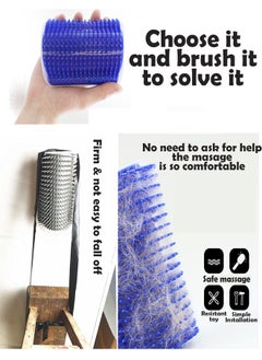 ZCM-HAPPY Set of 3 PCS Cat Scratchers - Multi-Color Self-Grooming Massage Combs, Anti-Itch Artifacts, and Corner Hair Scratchers  - Image 5