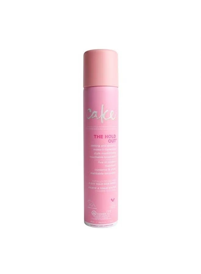 Cake Beauty Hairspray The Hold Out For Crunch Free Brushable Touchable Flexible Hold Soft Volume Vitamin E Abyssinian Oil For All Hair Types 56 Oz - Image 4