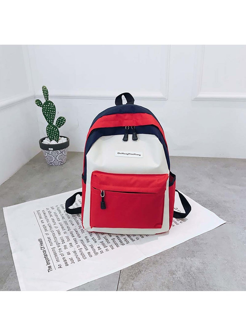 Fashion Backpack Travel Commuter Backpack Light Student Schoolbag 39*28*12cm - Image 3