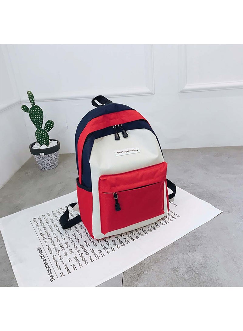Fashion Backpack Travel Commuter Backpack Light Student Schoolbag 39*28*12cm - Image 4