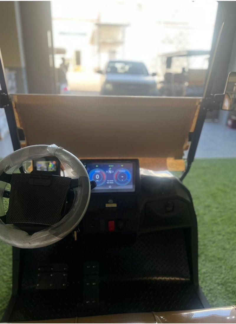 Eagle EV GREY ELECTRIC GOLF CART 2+2-SEATER FRONT & BACK FACE  - Image 5