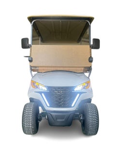 Eagle EV GREY ELECTRIC GOLF CART 2+2-SEATER FRONT & BACK FACE  - Image 1