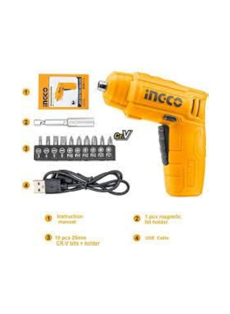 Ingco CSDLI0402 4V Charging Impact Driver - Image 1
