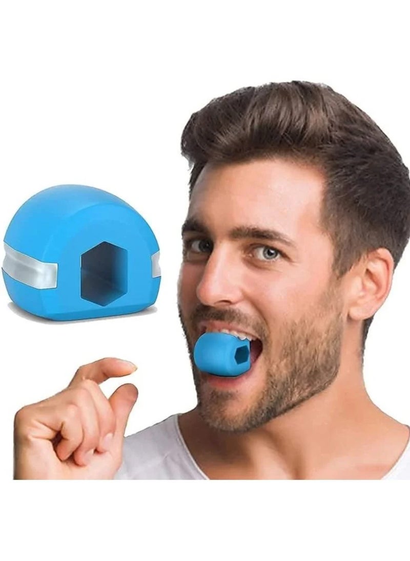 Rock Pow aw Exerciser Workout Kit Jawline Exerciser Face and Toning and Slimmer Face Exerciser Jawline Strengthener Strengthen Neck Stress Reducer for Men & Women for Slimmer Toned Face  - Image 1