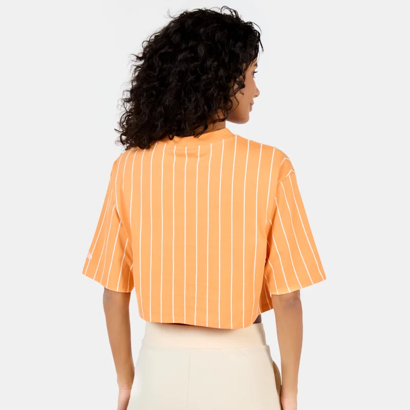 NEW ERA Women's Pinstripe Crop Top