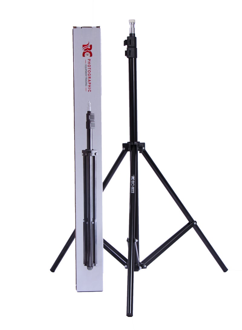 general brand حامل إضاءة احترافي BC-803 بارتفاع 2.5م - Image 2
