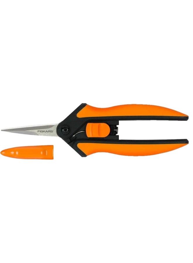 Precise Comfort Grip Micro-Tip Pruning Snip Orange and Black 10.64 x 26.03 x 50.16 cm 3094547