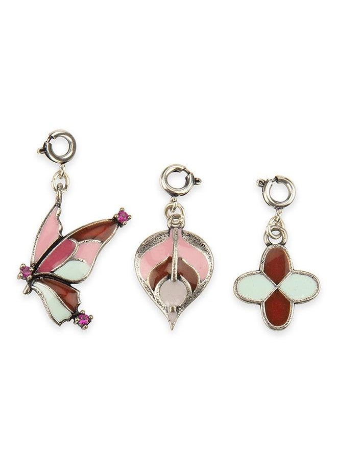 VOYLLA Beautiful Enameled Charms Pendant with Bracelet  - Image 5