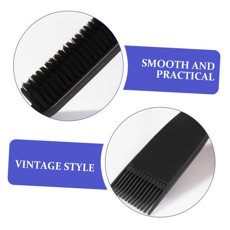 Retro Beard Brush And Comb Kit With Bristles For Styling Travel Friendly - Image 4