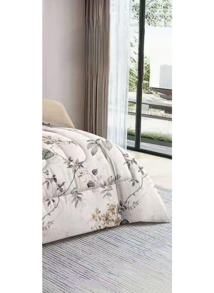 Red Rose Luxurious royal double bedspread with an exclusive floral design and attractive colors to suit your room decor, size 240*260 cm - Image 4