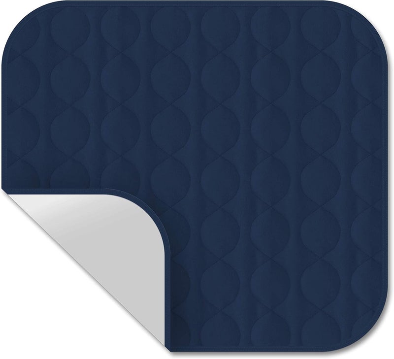 RMS Washable & Reusable Incontinence Chair Pad, Seat Protector & Bed Pad (Blue) - Image 1