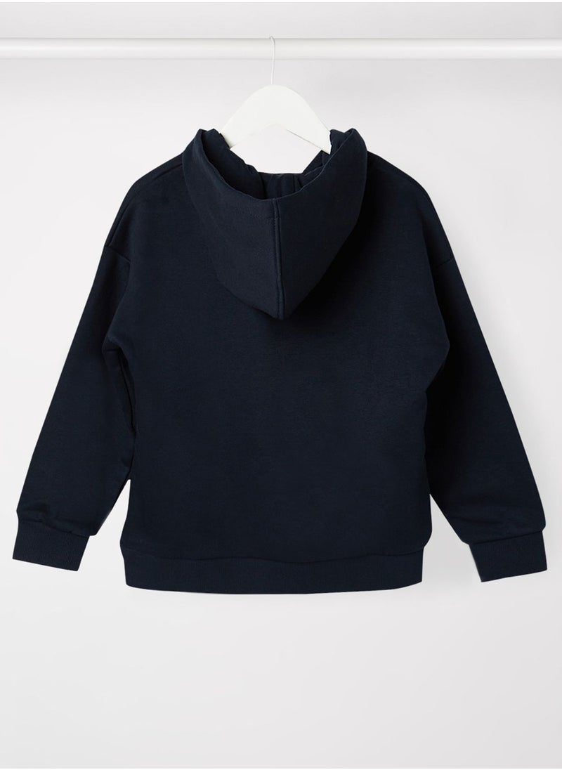 NAME IT Kids Text Print Hoodie  - Image 2