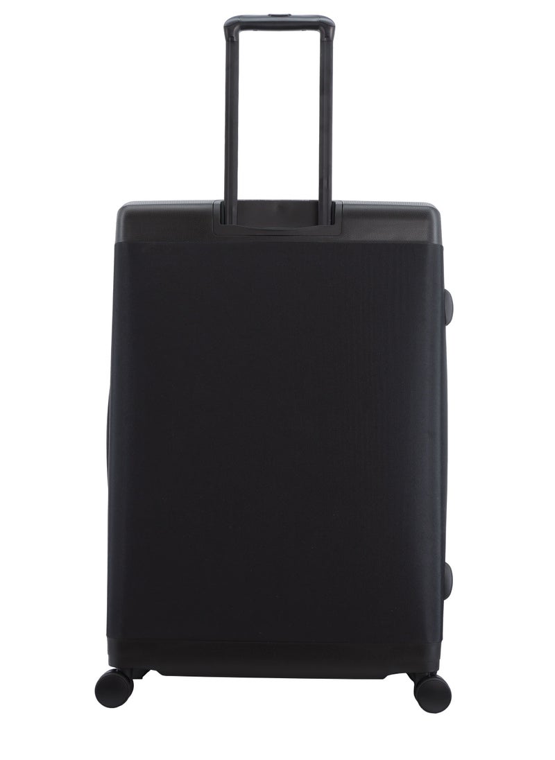 Discovery Motion PP and Polyester Luggage Set Black, Durable Lightweight Unbreakable Suitcase, 4 Double Wheel With TSA Lock 3pcs Trolley Bag (20+24+28 Inch). - pzsku/Z06D6F6F50D6894904C6DZ/45/_/1720624132/c2fe3536-4906-43dd-94c2-553d30be5519