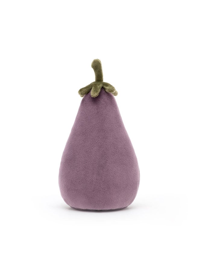 Jellycat دميّة أميزيبلز باذنجان - لعبة محشوة ناعمة بأرجل كوردية، هدية عيد الحب لطيفة للأطفال والبالغين، مجموعة جليكات، 16 سم - Image 2