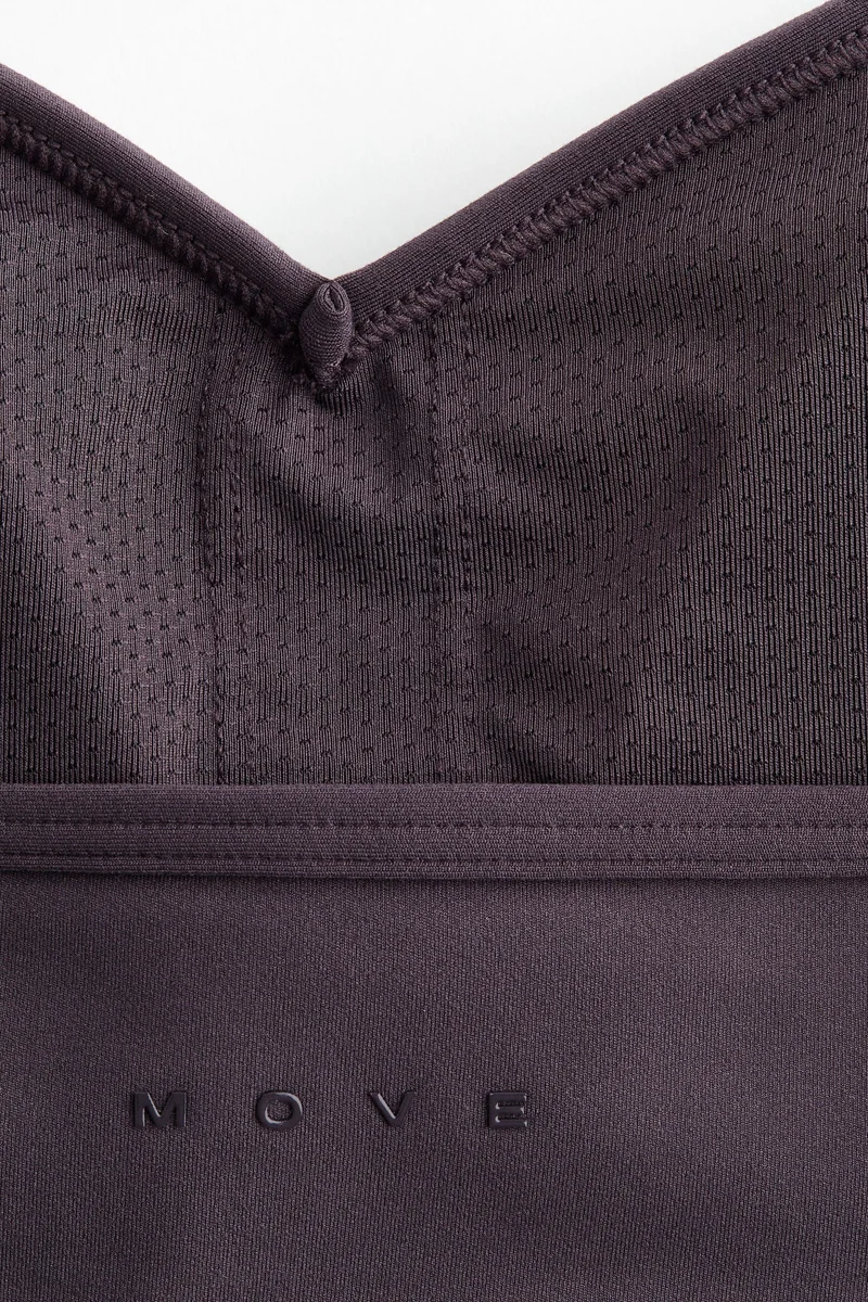 H&M  Medium Support Sports bra with SoftMove™ for Women | Best Price UAE