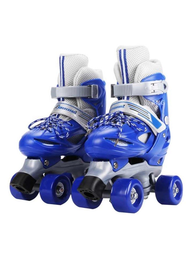 Generic Adjustable 4-Wheel Roller Skates for Kids Double Row, Indoor/Outdoor Boys & Girls, 4 Sizes & 3 Colors can choose  - Image 2