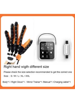 OCTOBER Rehabilitation Robot Gloves for Stroke Patients People with Hand Disorders Caused by Cerebral Palsy Recover Five-Finger Splitter Trainer Upgrade Hand Recovery Massager  - Image 3