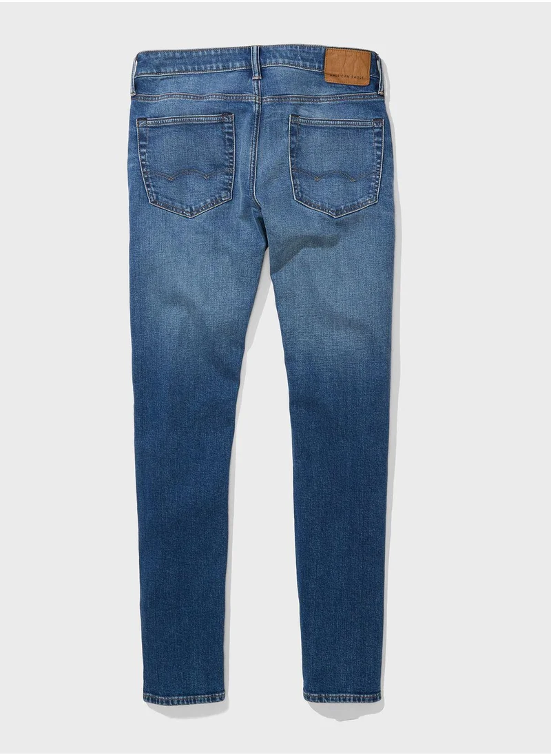 American Eagle Rinse Wash Skinny Fit Jeans