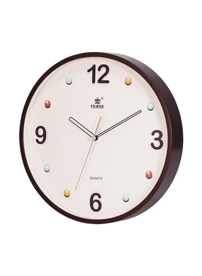 Power Ba Wall Clock Living Room Simple Quartz Wall Clock 30cm New Model - Image 4