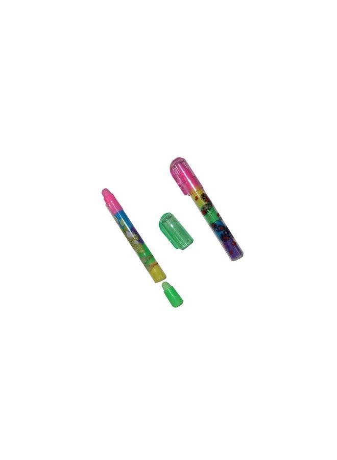 بارتيت هدايا عيد الميلاد - ممحاة على شكل قلم قابلة للتكديس للأطفال (12 قطعة من ممحاة على شكل قلم) - Image 4