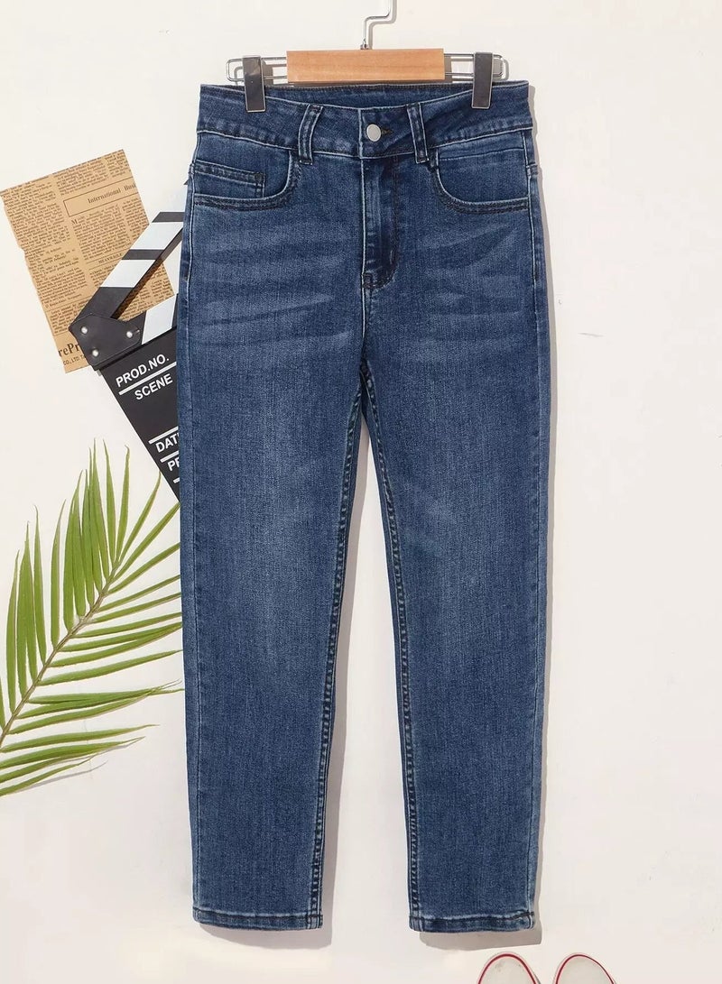 Boys Straight Leg Jeans - Image 1