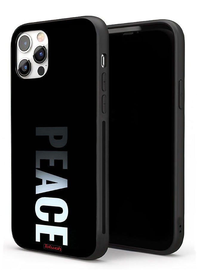 Tolwak Apple iPhone 11 Pro Max Protective Case Peace  - Image 1