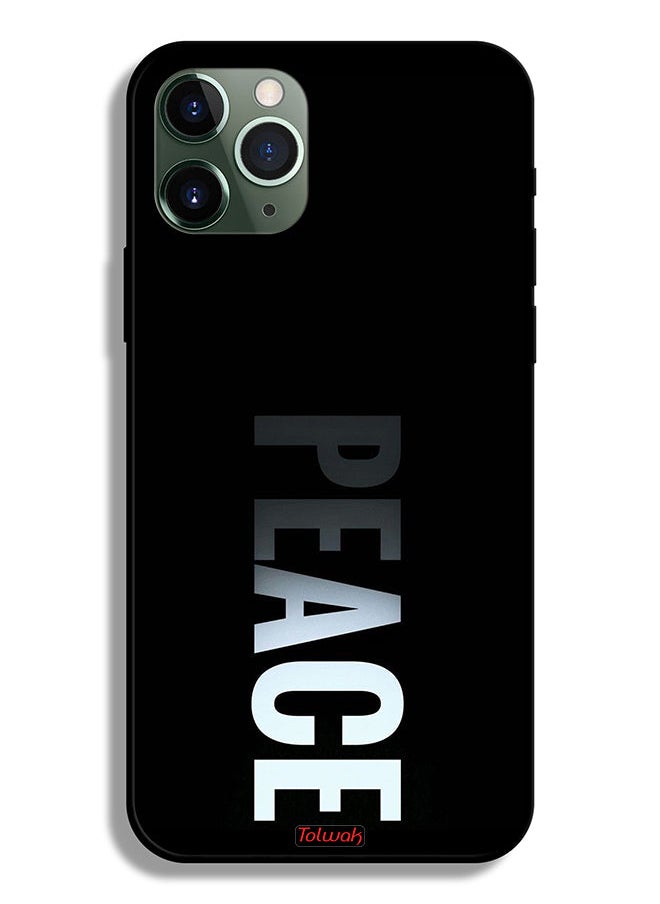 Tolwak Apple iPhone 11 Pro Max Protective Case Peace  - Image 2