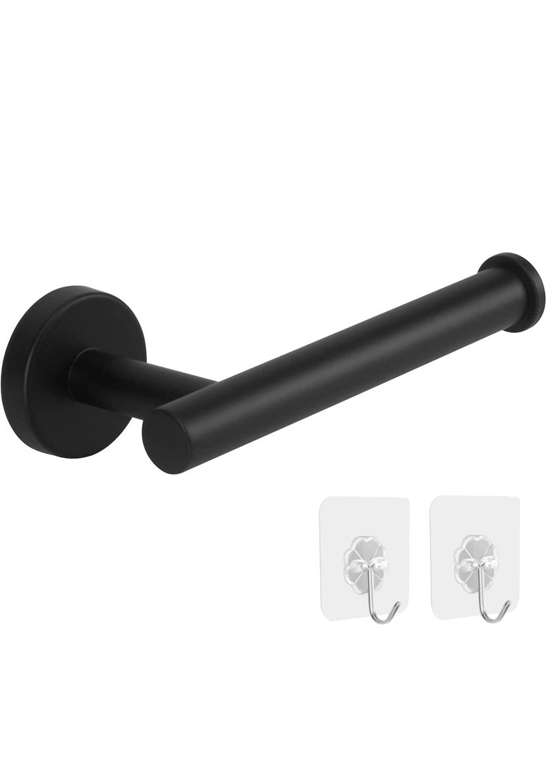 NearMoon NearMoon Bathroom Toilet Paper Holder  Premium SUS304 Stainless Steel Rustproof Wall Mounted Toilet Roll Holder for Bathroom  Kitchen  Washroom (1 Pack  Matte Black)  - Image 2